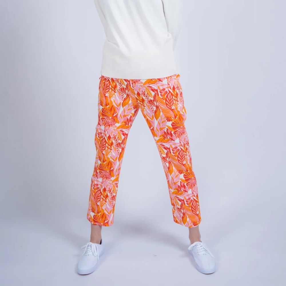 NWT Lisette Tropical Print 25” Thinny Crop Pant | Size: 6